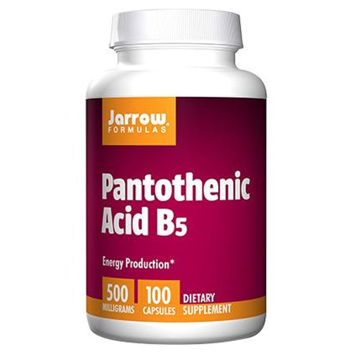 Jarrow Formulas Pantothenic Acid B5 500mg Capsule