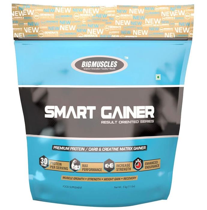 Big Muscles Smart Gainer Strawberry