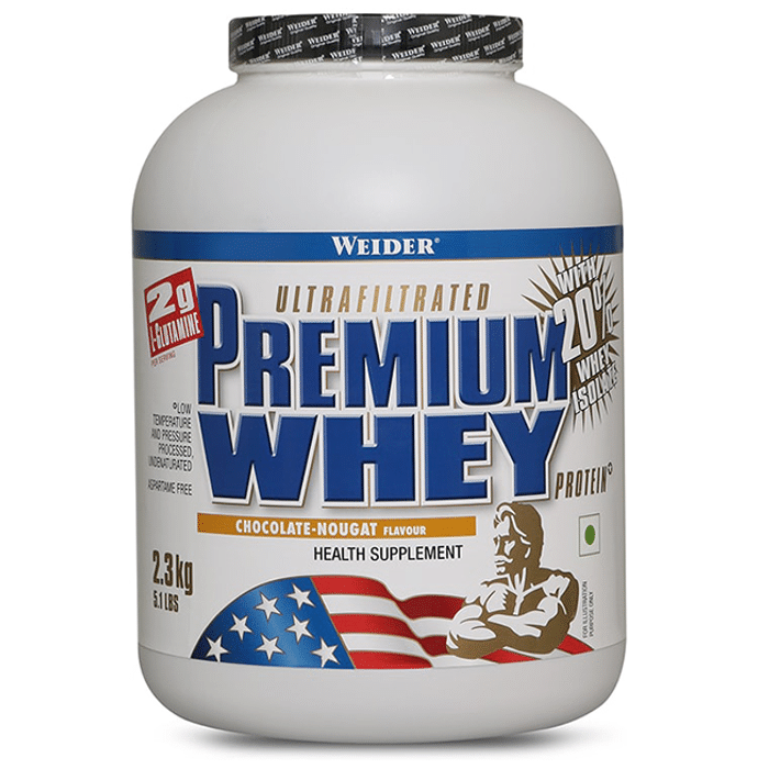 Weider Ultrafiltrated Premium Whey Protein Powder Chocolate-Nougat