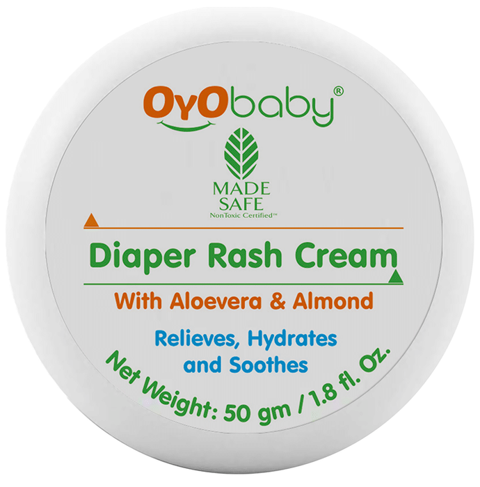 Oyo Baby Baby Diaper Rash Cream with Aloevera & Almond
