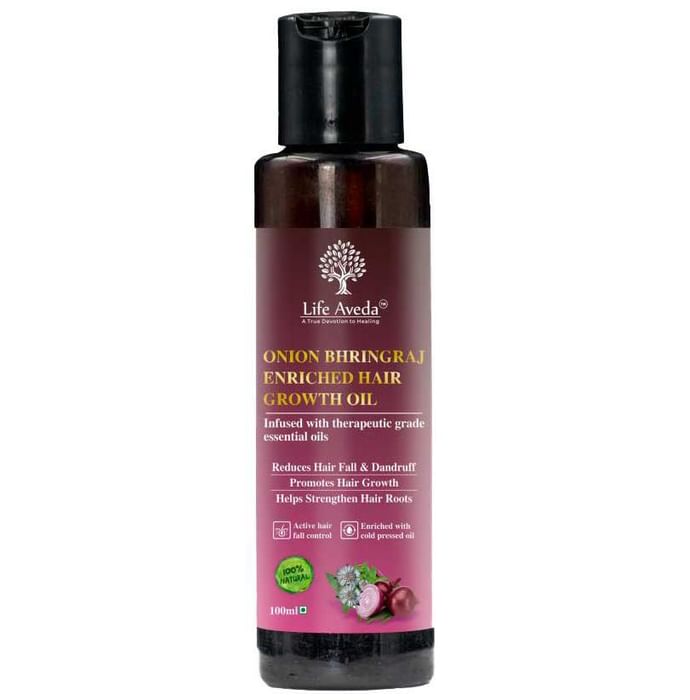 Life Aveda Onion Bhringraj Enriched Hair Growth Oil