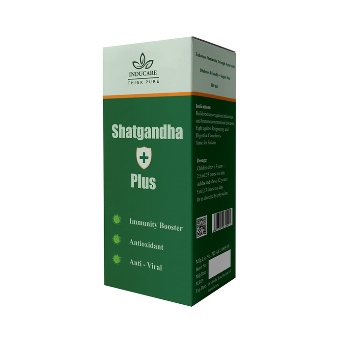 Inducare Shatgandha Plus Syrup Sugar Free