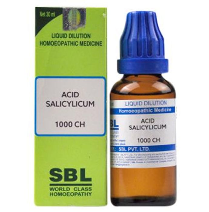 SBL Acid Salicylicum Dilution 1000 CH