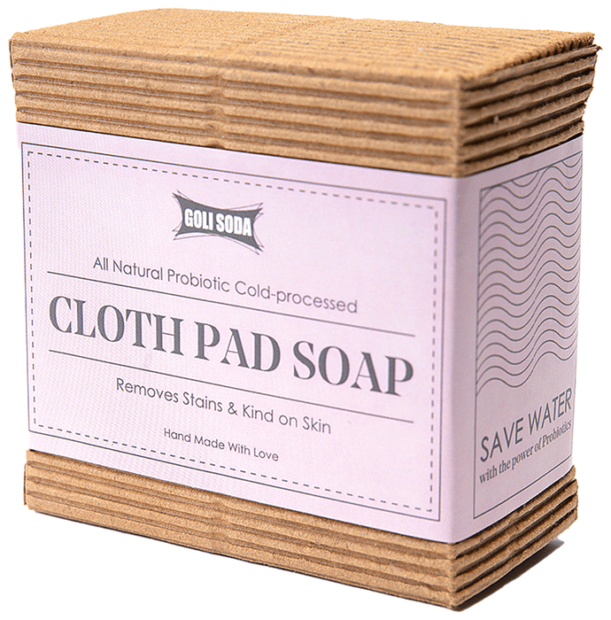 Goli Soda Cloth Pad Soap (90gm Each)