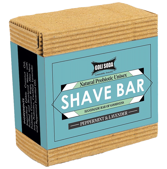 Goli Soda Natural Probiotic Unisex Shave Bar (95gm Each)