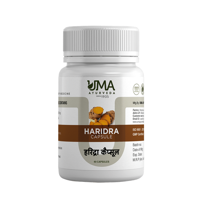 Uma Ayurveda Haridra Capsule