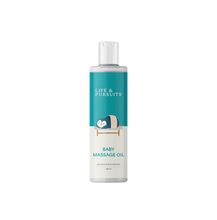 Life & Pursuits Almond Baby Massage Oil