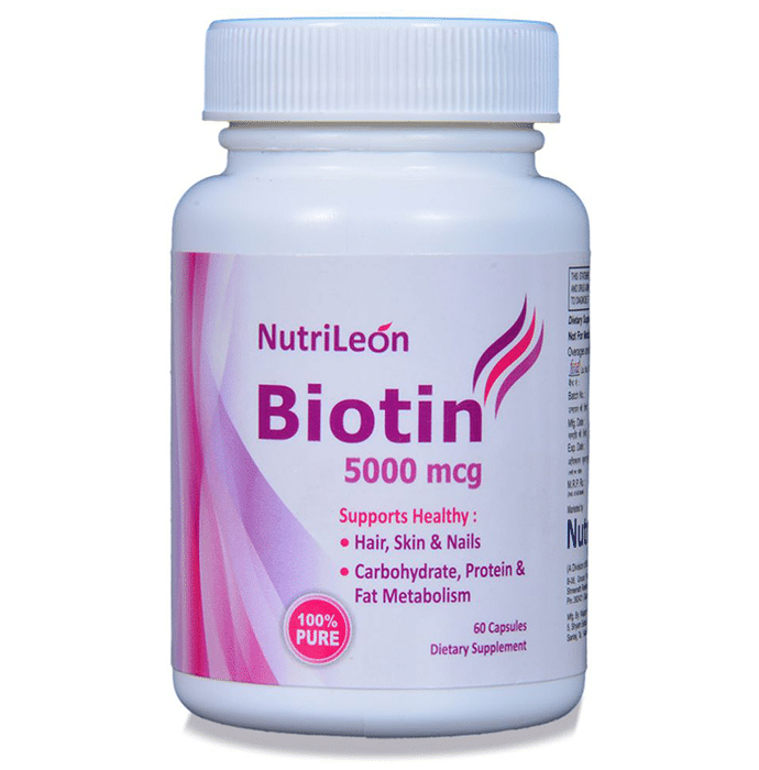 Nutrileon Biotin 5000mcg Capsule