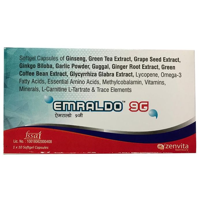 Emraldo 9G Soft Gelatin Capsule