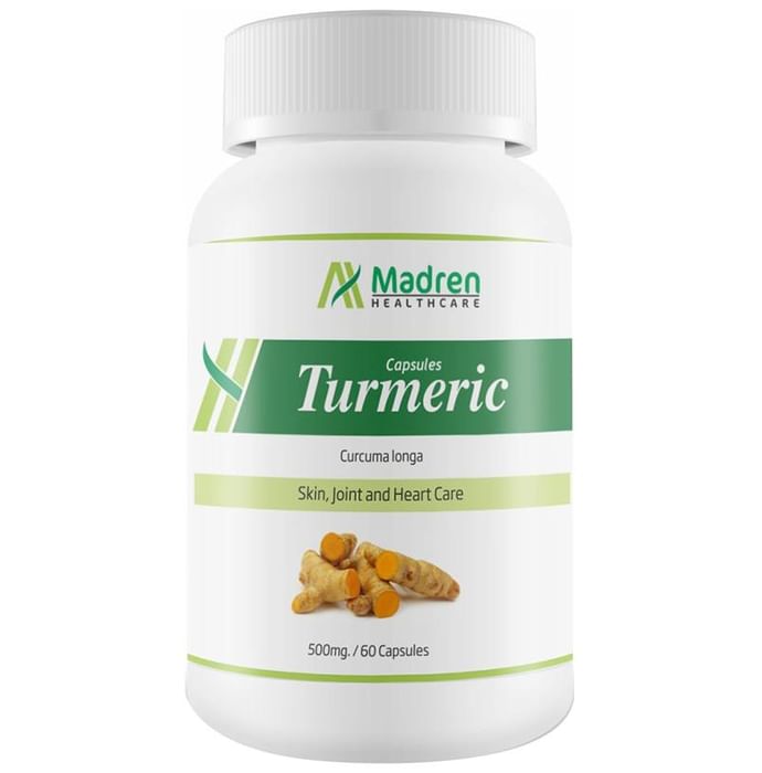 Madren Healthcare Turmeric 500mg Capsule