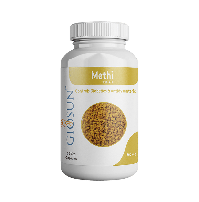 Giosun Methi 500mg Veg Capsule