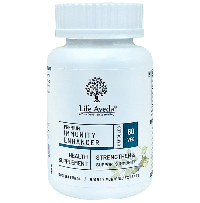 Life Aveda Premium Immunity Enhancer Veg Capsule
