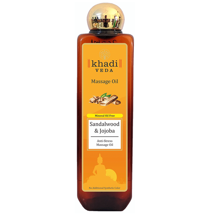 Khadi Veda Sandalwood & Jojoba Massage Oil