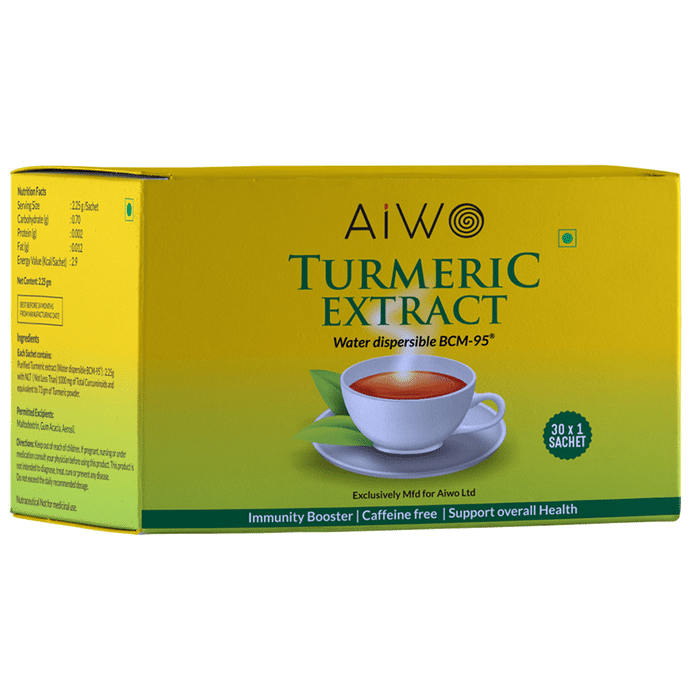 AIWO Turmeric Extract Sachet (2.25gm Each)