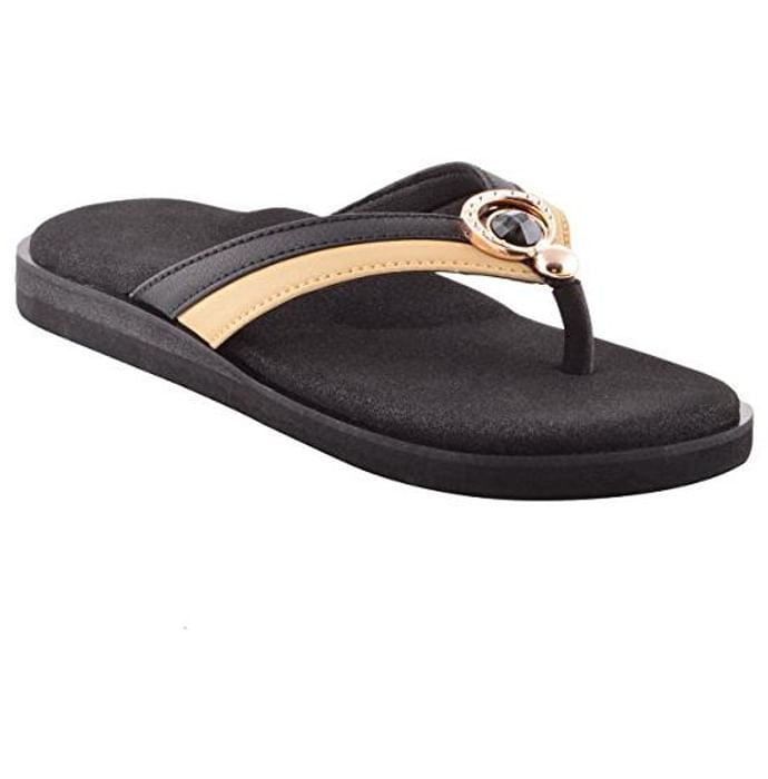 Dia One Orthopedic Sandal Rubber Sole MCP Insole Diabetic Footwear for Women Dia_64 Size 8