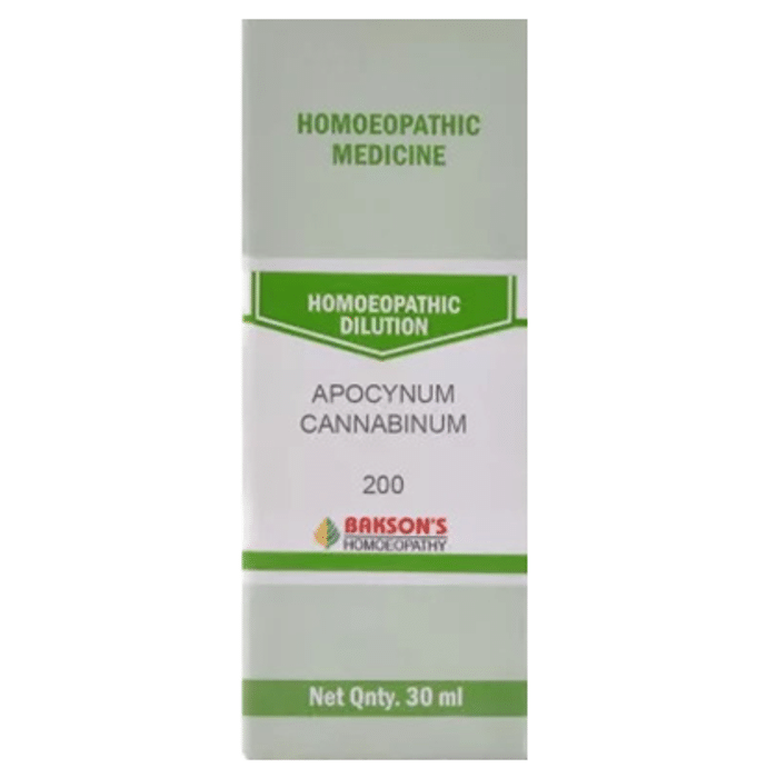 Bakson's Apocynum Cannabinum Dilution 200