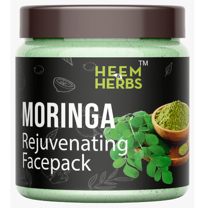 Heem & Herbs Moringa Rejuvenating Face Pack (100gm Each)