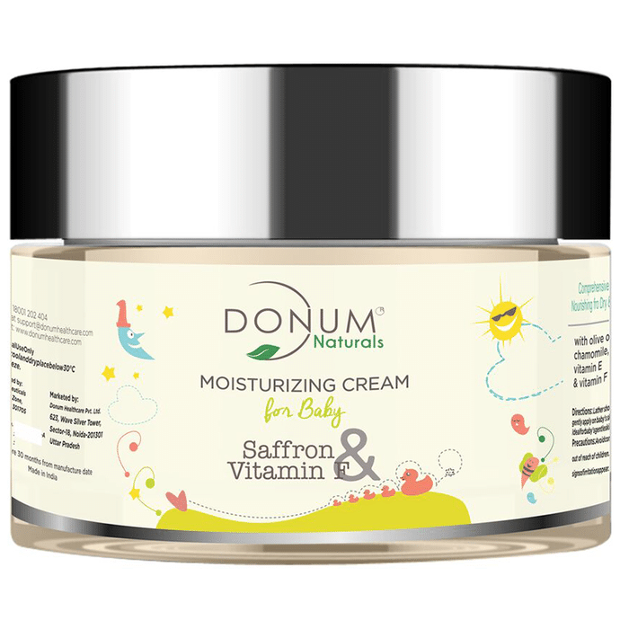 Donum Naturals Saffron & Vitamin F Moisturising Cream for Baby