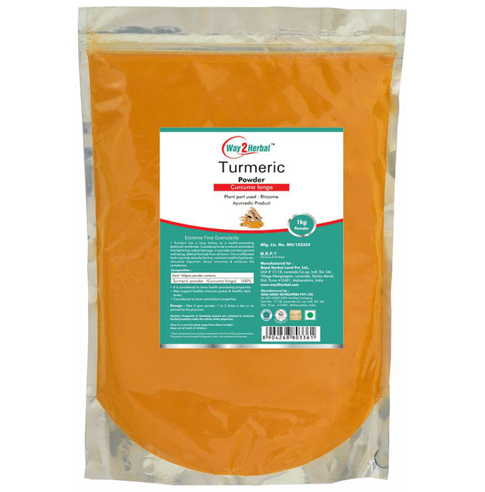 Way2Herbal Turmeric Powder