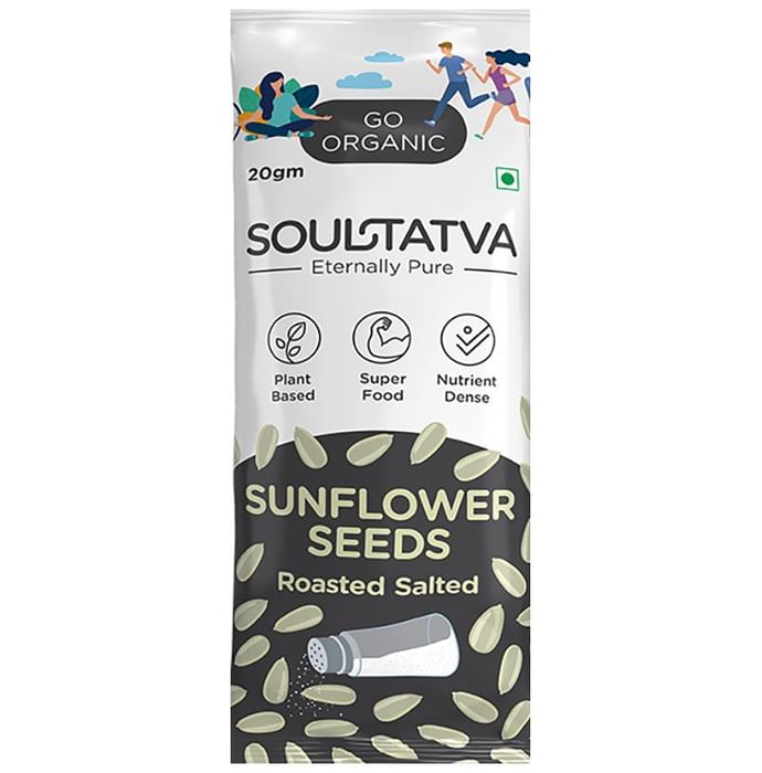 Soultatva Sunflower Seeds (20gm Each) Roasted Salted