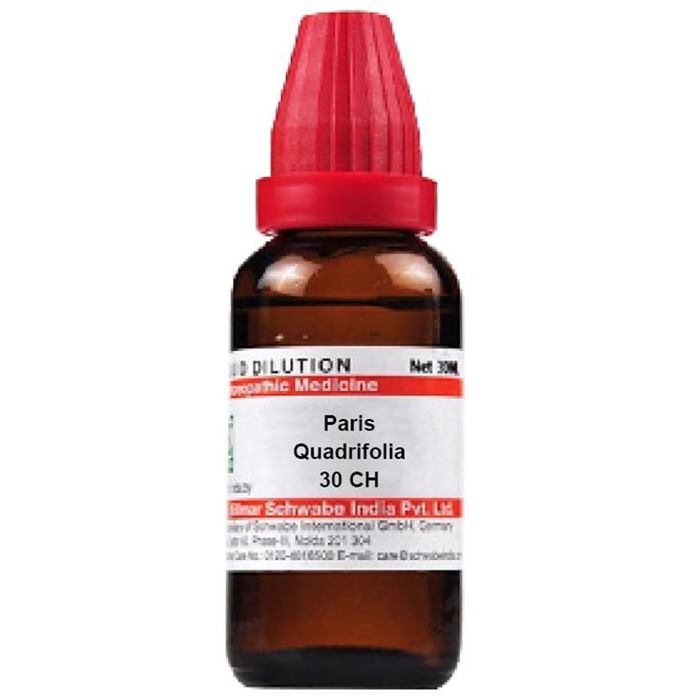 Dr Willmar Schwabe India Paris Quadrifolia Dilution 30 CH