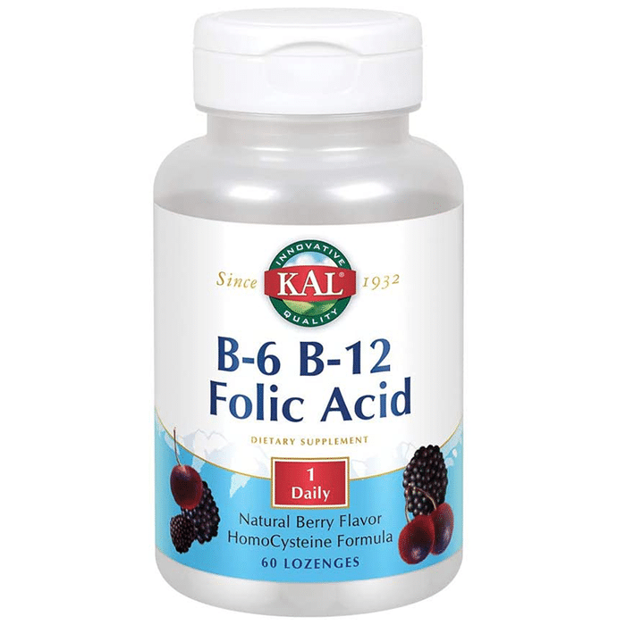 Kal B6, B12 Folic Acid Lozenges