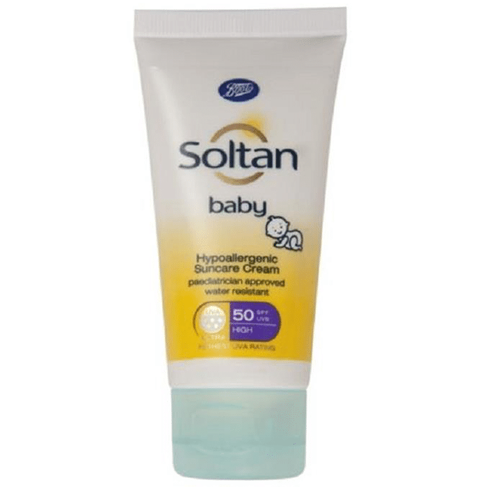 Boots Soltan Baby Hypoallergenic Suncare Cream SPF 50