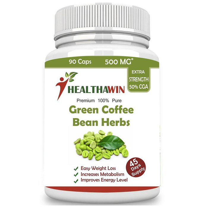 Healthawin Pure Green Coffee Bean Extract 500mg Capsule