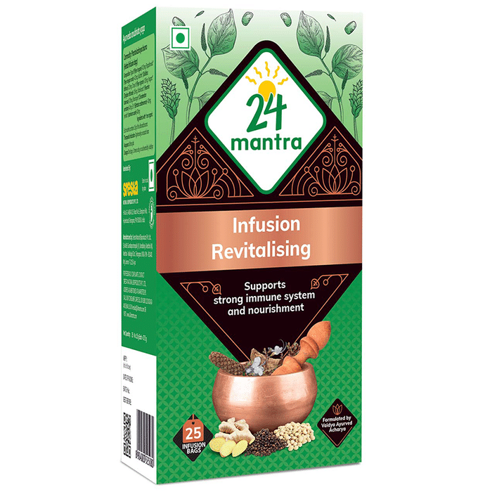 24 Mantra Organic Revitalising Infusion Bag (1.5gm Each)
