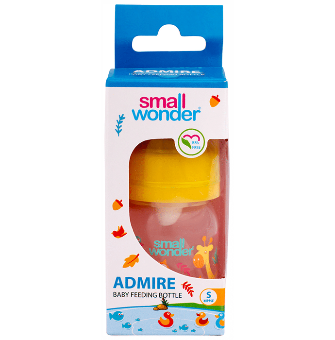 Small Wonder Admire Baby Feeding Bottle Small Yellow