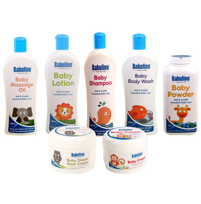 Babuline Babycare Combo (Set of 7)
