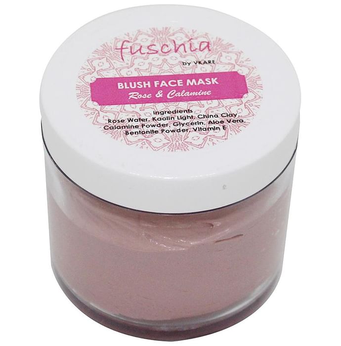 Fuschia Face Mask Blush Rose & Calamine