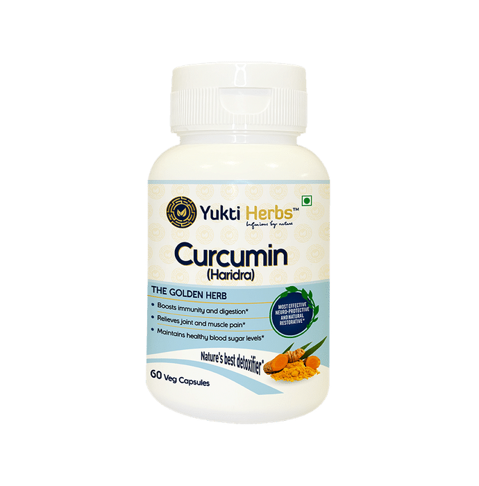 Yukti Herbs Curcumin (Haridra) Veg Capsule