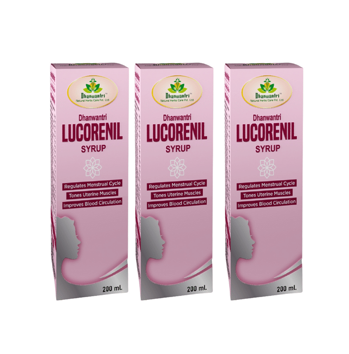 Dhanwantri Lucorenil Syrup(200ml Each)