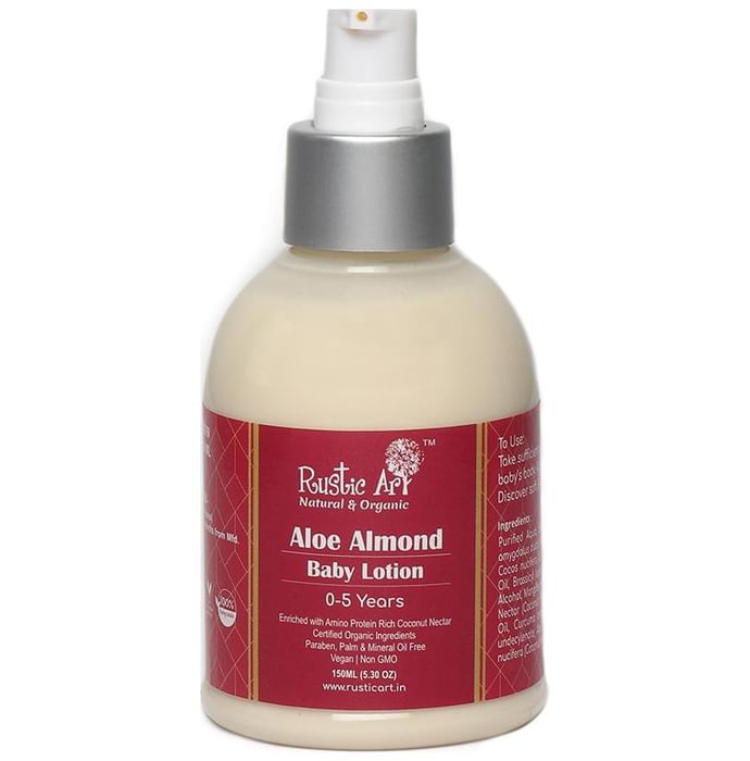 Rustic Art Aloe Almond Baby Lotion
