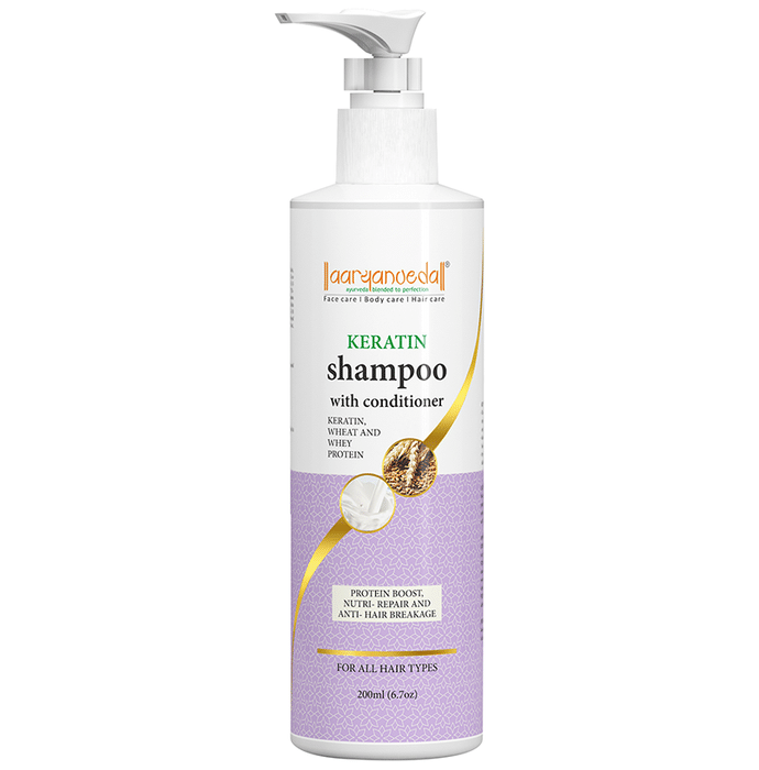 Aryanveda Keratin Shampoo with Conditioner