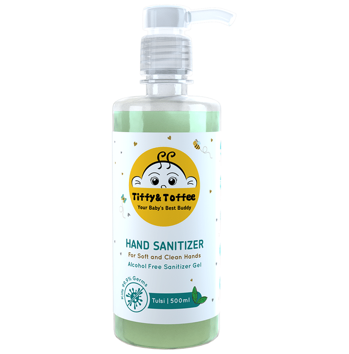 Tiffy & Toffee Alcohol Free Hand Sanitizer Tulsi