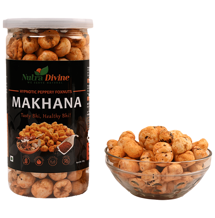 Nutra Divine Hypnotic Peppery Foxnuts (Makhana)