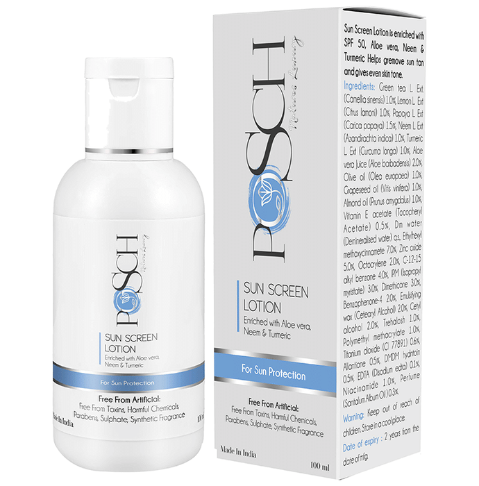 Posch Sun Screen Lotion
