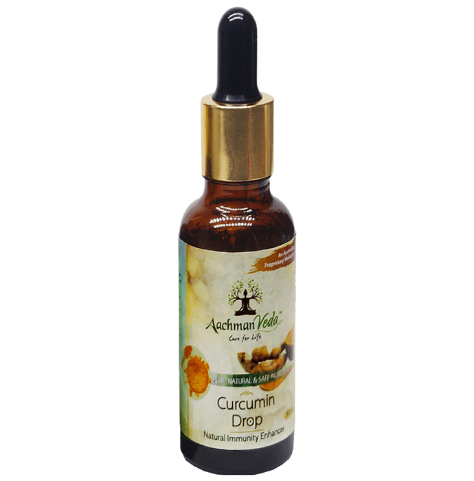 Aachman Veda Curcumin Drop Natural Immunity Enhancer (30ml Each)