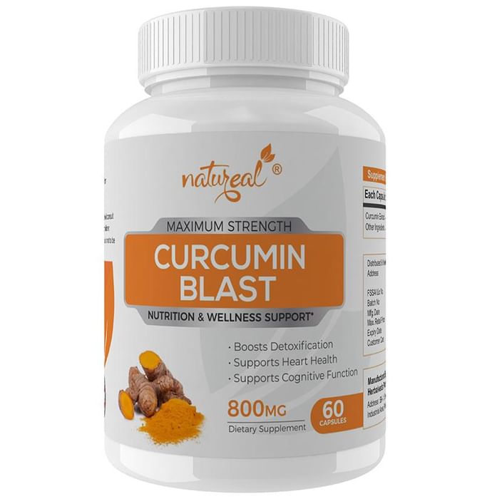 Natureal Curcumin Blast 800mg Capsule