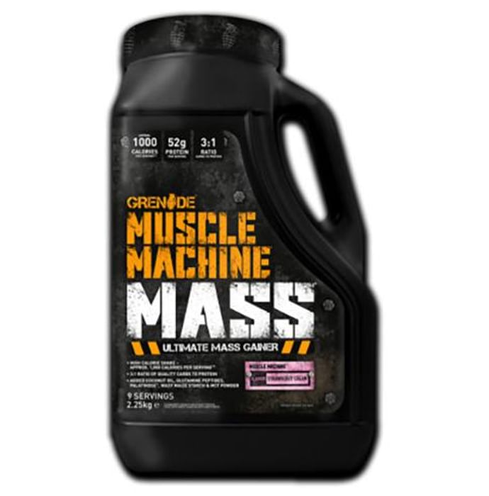 Grenade Muscle Machine Mass Gainer Strawberry Cream