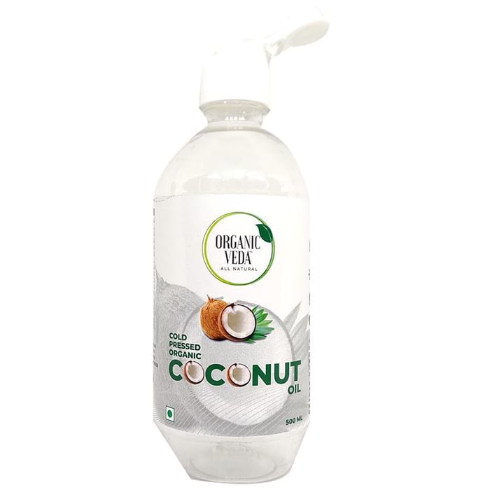 Organic Veda Cold Pressed Organic Coconut Oil