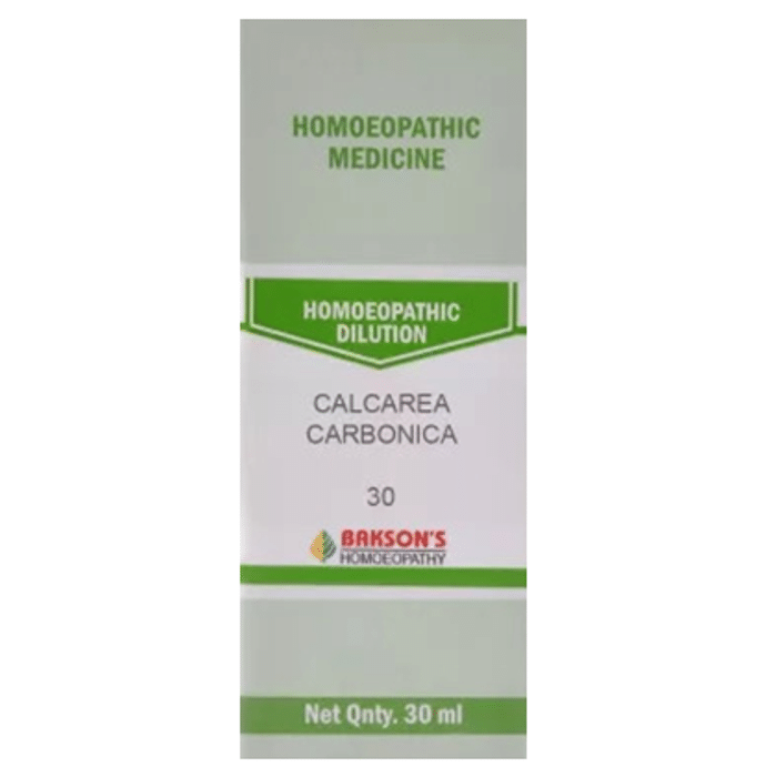 Bakson's Calcarea Carbonica Dilution 30