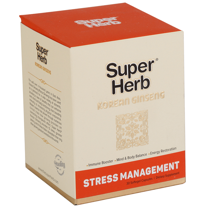 Super Herb Korean Ginseng Softgel Capsule