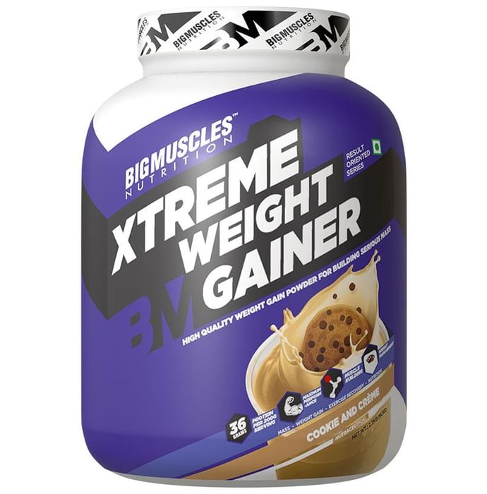Big Muscles Xtreme Weight Gainer Cookies & Cream