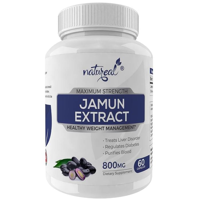 Natureal Jamun Extract 800mg Capsule