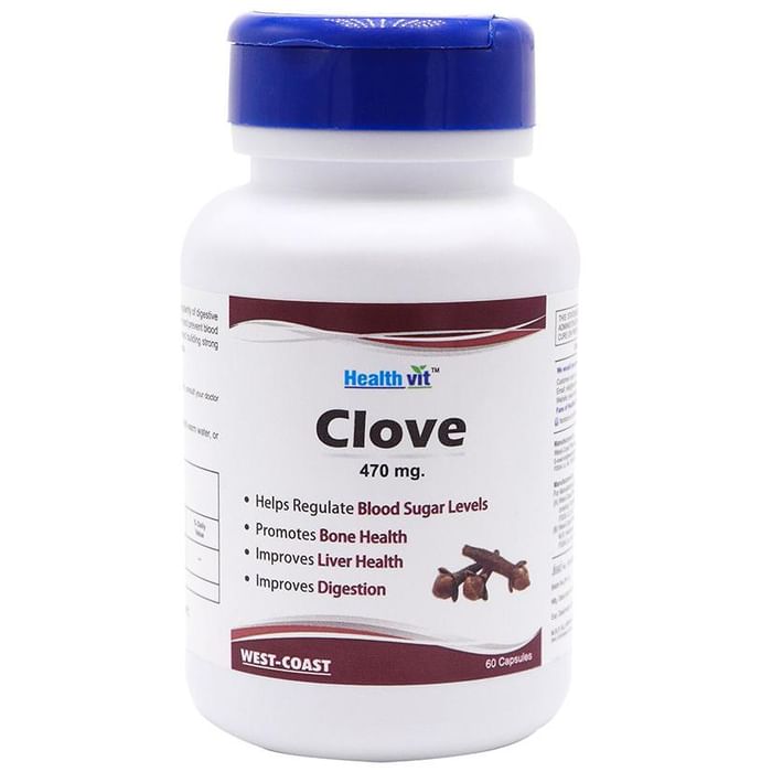 HealthVit Clove 470mg Capsule