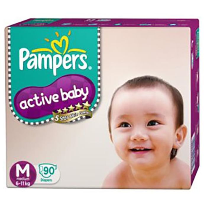 Pampers Active Baby Diaper Medium