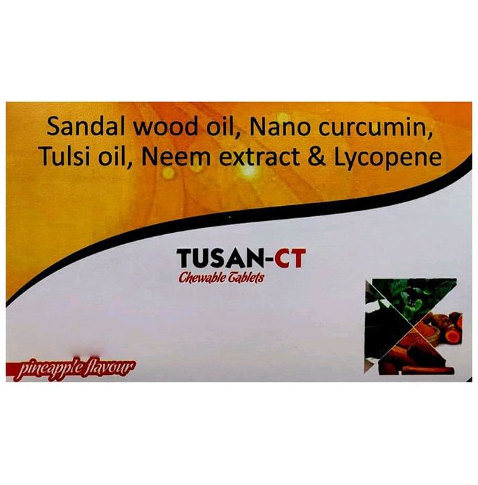 Tusan-CT Chewable Tablet Pineapple